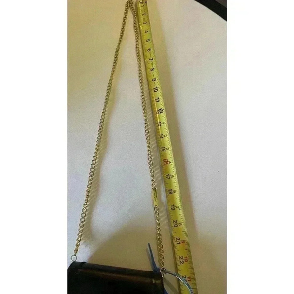 Salvatore Ferragamo Vintage Mini Bag Vera Shoulder Crossbody Saddle Gold Chain - Picture 11 of 16